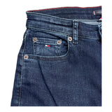 TOMMY HILFIGER jeans tinta unita con girovita regolabile Blu per Bambino KB0KB09180 BLU TOMMY HILFIGER 