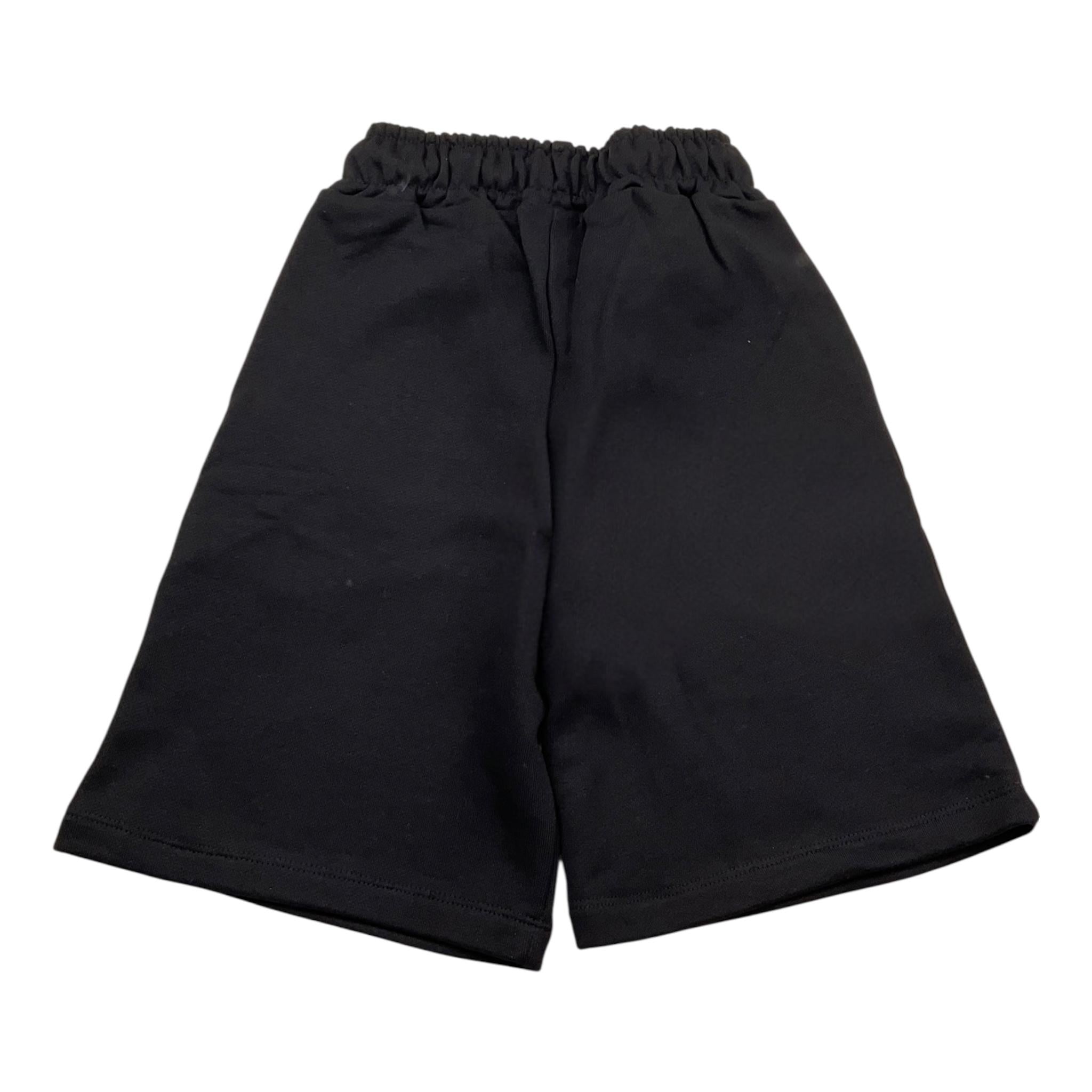 Disclaimer Bermuda Tinta Unita con Logo per Bambino BRDSC NERO DISCLAIMER 