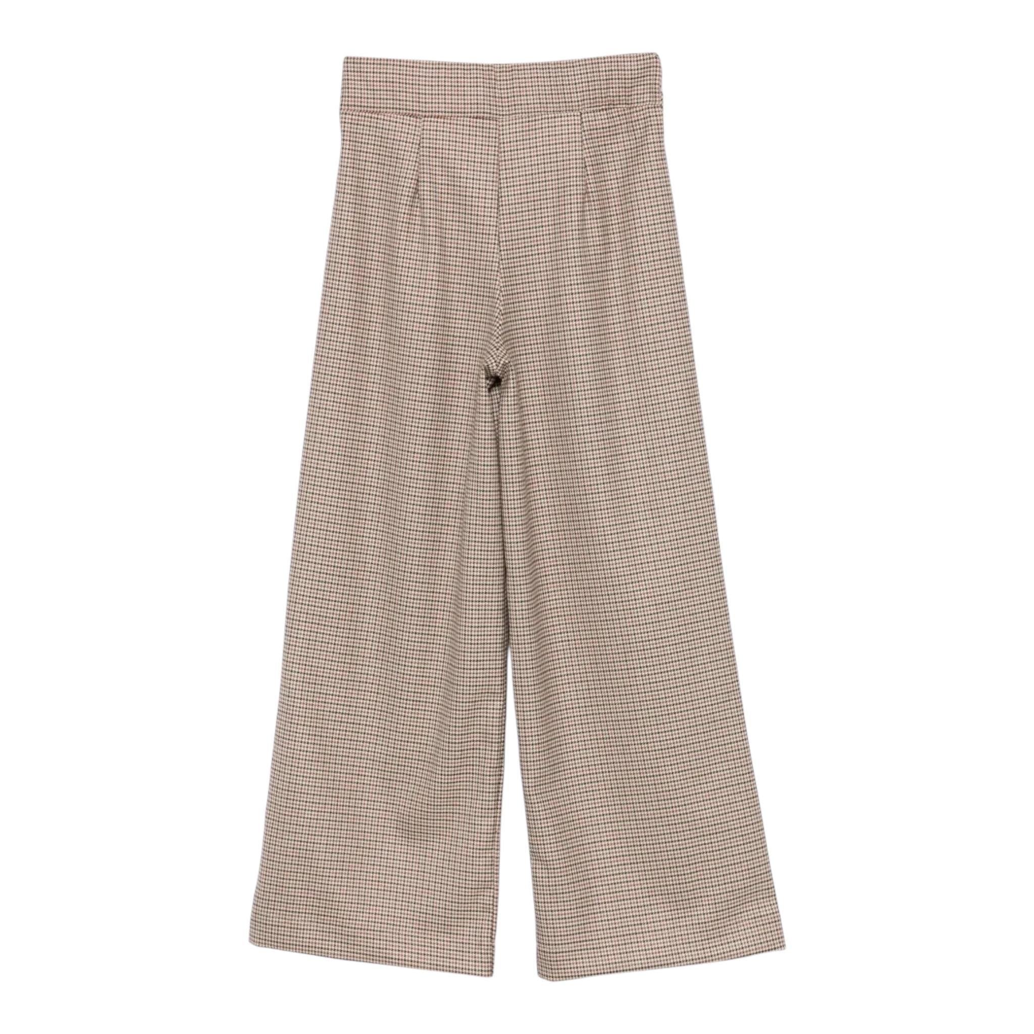 LIU JO pantalone palazzo stampa fantasia Marrone per Bambina GF4084 MARRONE LIU JO 