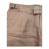 Dan John Bermuda Solid Color Adjustable Waist Brown For Boys