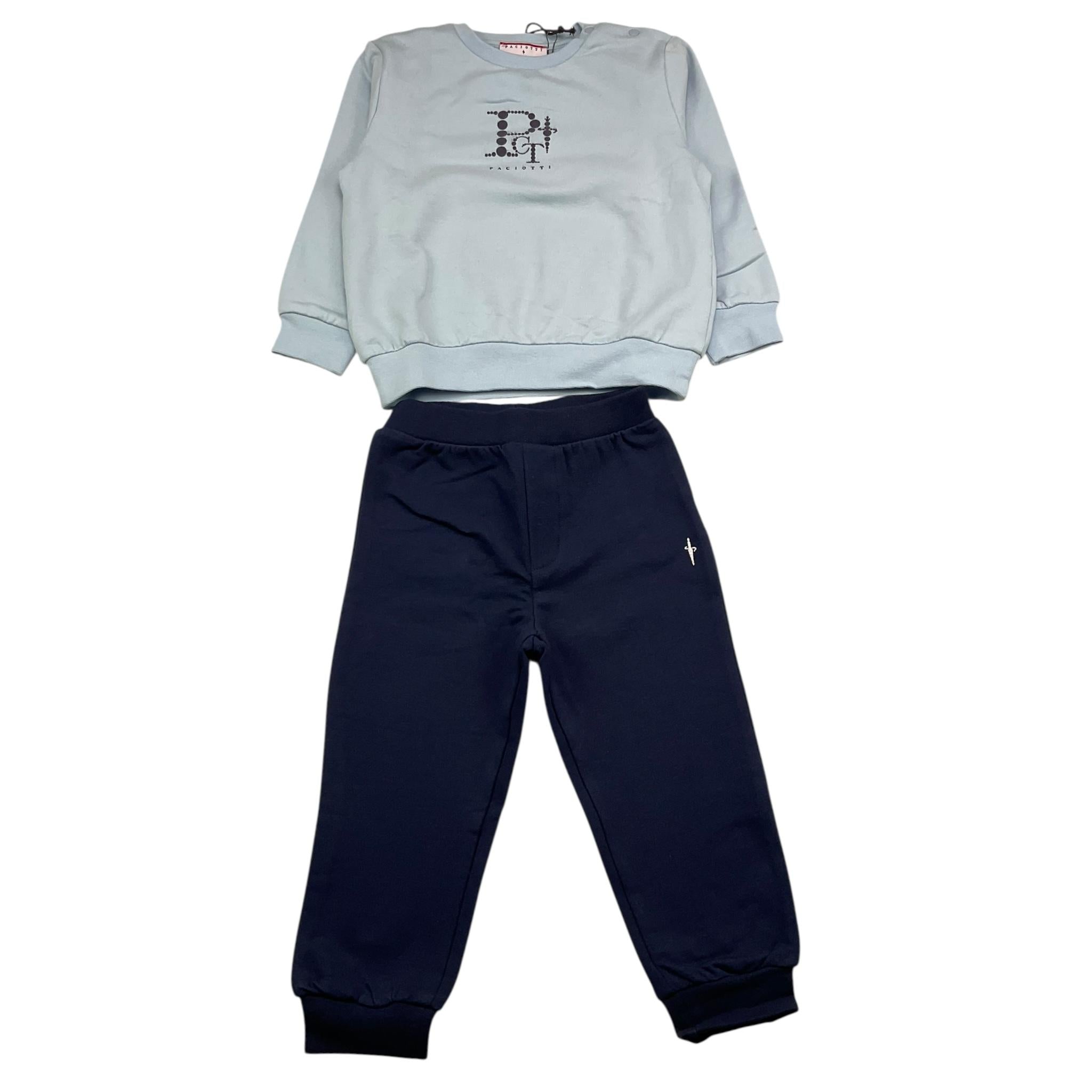 CESARE PACIOTTI complet 2 pezzi felpa-pantalone Azzurro per Neonato CFP5301N AZZURRO CESARE PACIOTTI 