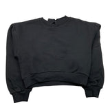 RELISH felpa chiusa gircollo tinta unita  Nero per Bambina RGA2401033023 NERO RELISH 