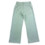 Vicolo Solid Color Palazzo Pants With Adjustable Waist Aqua Green For Girls