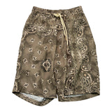 Yes London Bermuda Solid Color With Green Pattern For Boys