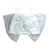 Patrizia Pepe Plain Strap Top With White Tulle For Girls