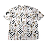 Tooco Plain Half Sleeve Shirt With Contrast Print White For Boys
