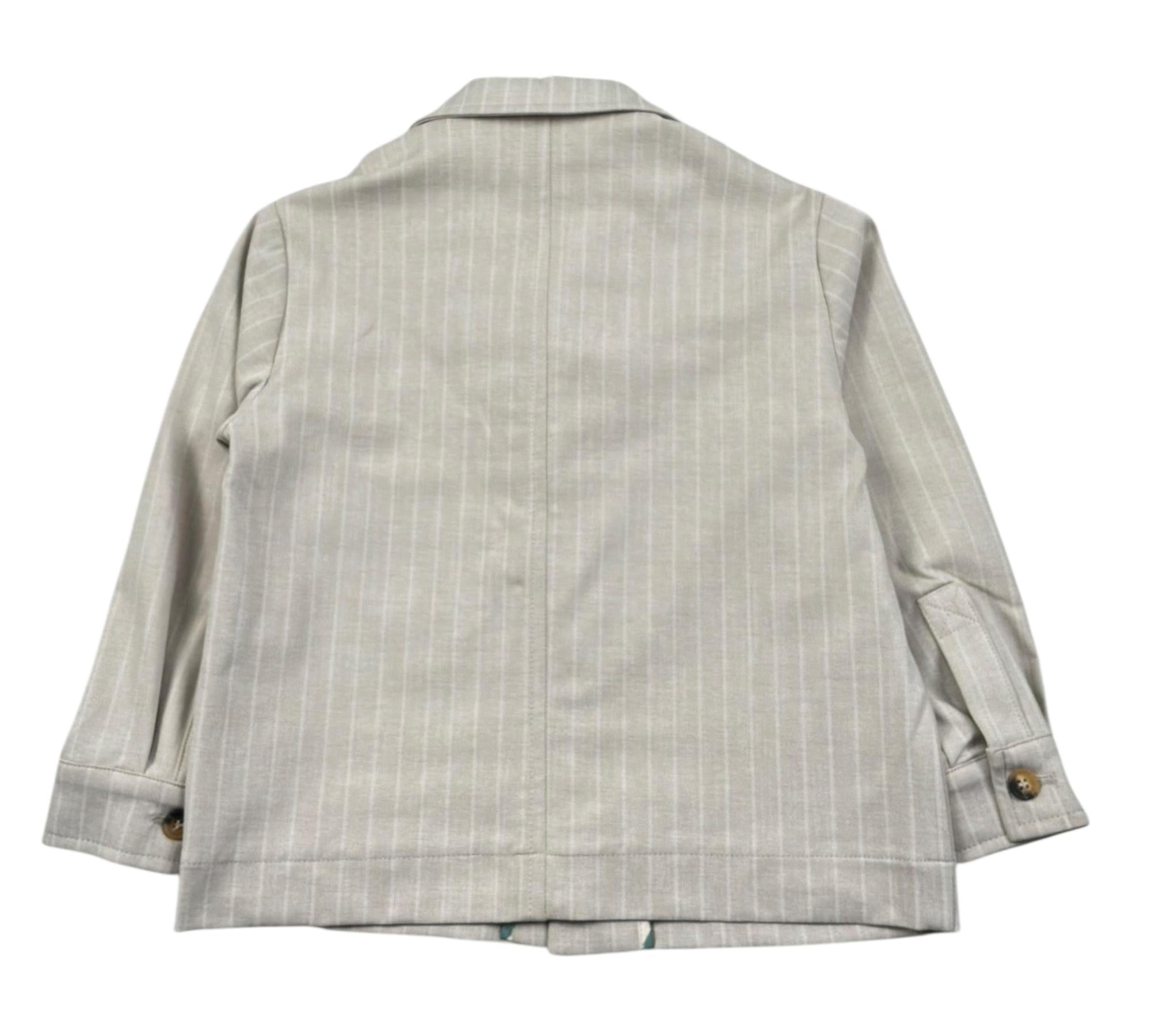 Trussardi Giacca Tinta Unita con Bottoni per Bambino TBP26166GC BEIGE TRUSSARDI 