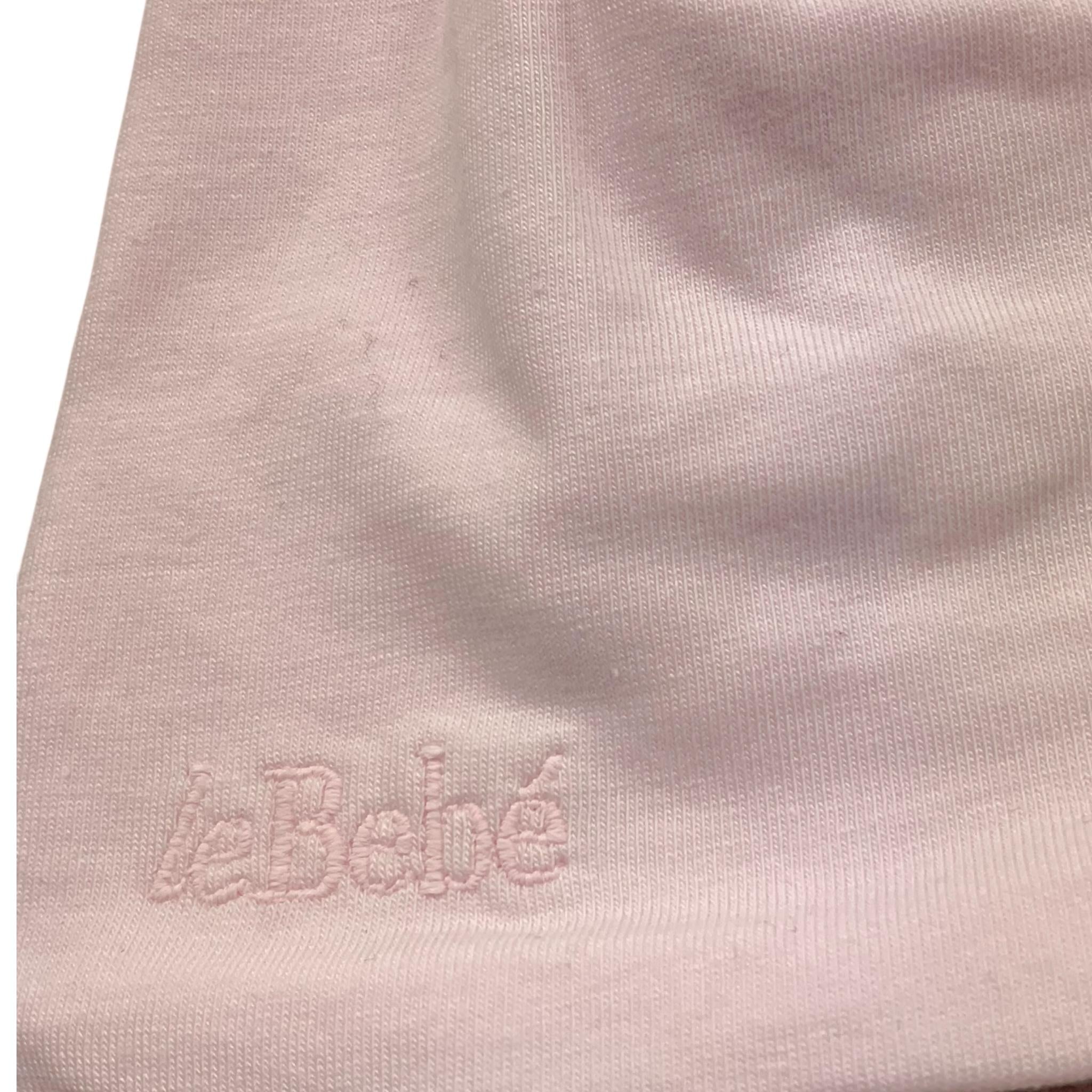 Le Bebe' Cappello Tinta Unita con Paillettes per Neonata LBG5607 ROSA LE BEBE' 