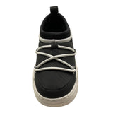 MOON BOOT sneaker tinta unita con lacci e logo Nero per Bambina 80D3440050 NERO MOON BOOT 