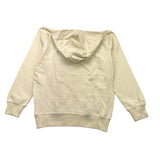 Datch Solid Color Hoodie With Beige Print For Boys