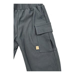 BAMBOOM+BABIES pantalone tinta unita con elastico in vita Blu per Neonato 693 BLU BAMBOOM+BABIES 
