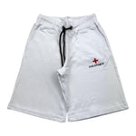 Zu+Elements Bermuda In Tuta Tinta Unita Con Stampa Bianco Per Bambino ZU1610 BIANCO ZU+ELEMENTS 
