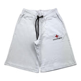Zu+Elements Bermuda In Tuta Tinta Unita Con Stampa Bianco Per Bambino ZU1610 BIANCO ZU+ELEMENTS 