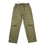 Refrigiwear Green Adjustable Waist Plain Trousers For Boys