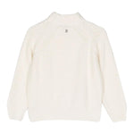 DONDUP maglia tinta unita mezzo collo Panna per Bambina DMMA001X PANNA DONDUP 