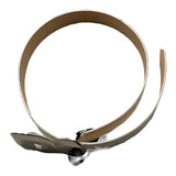 Daniele Alessandrini Plain Belt With White Logo For Kids