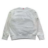 Saint Barth Felpa Girocollo Tinta Unita con Stampa per Bambino 00798L BEIGE SAINT BARTH 