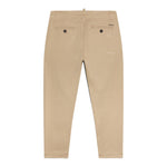 BALMAIN pantalone tinta unita cn toppe Beige per Bambino DQ1182 BEIGE DSQUARED2 