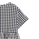 Il Gufo Abito Mezza Manica Fantaisa Qaudri per Bambina ABGL BLU IL GUFO 