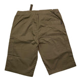 Woolrich Bermuda Solid Color With Elastic Waist Green For Boys