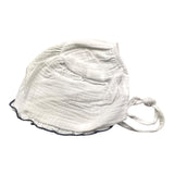 Babidu Solid Color Hat With White Strap For Newborn Baby Girl