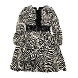 MONNALISA abito manica lunga stampa fantasia Panna per Bambina 416906 PANNA MONNALISA 