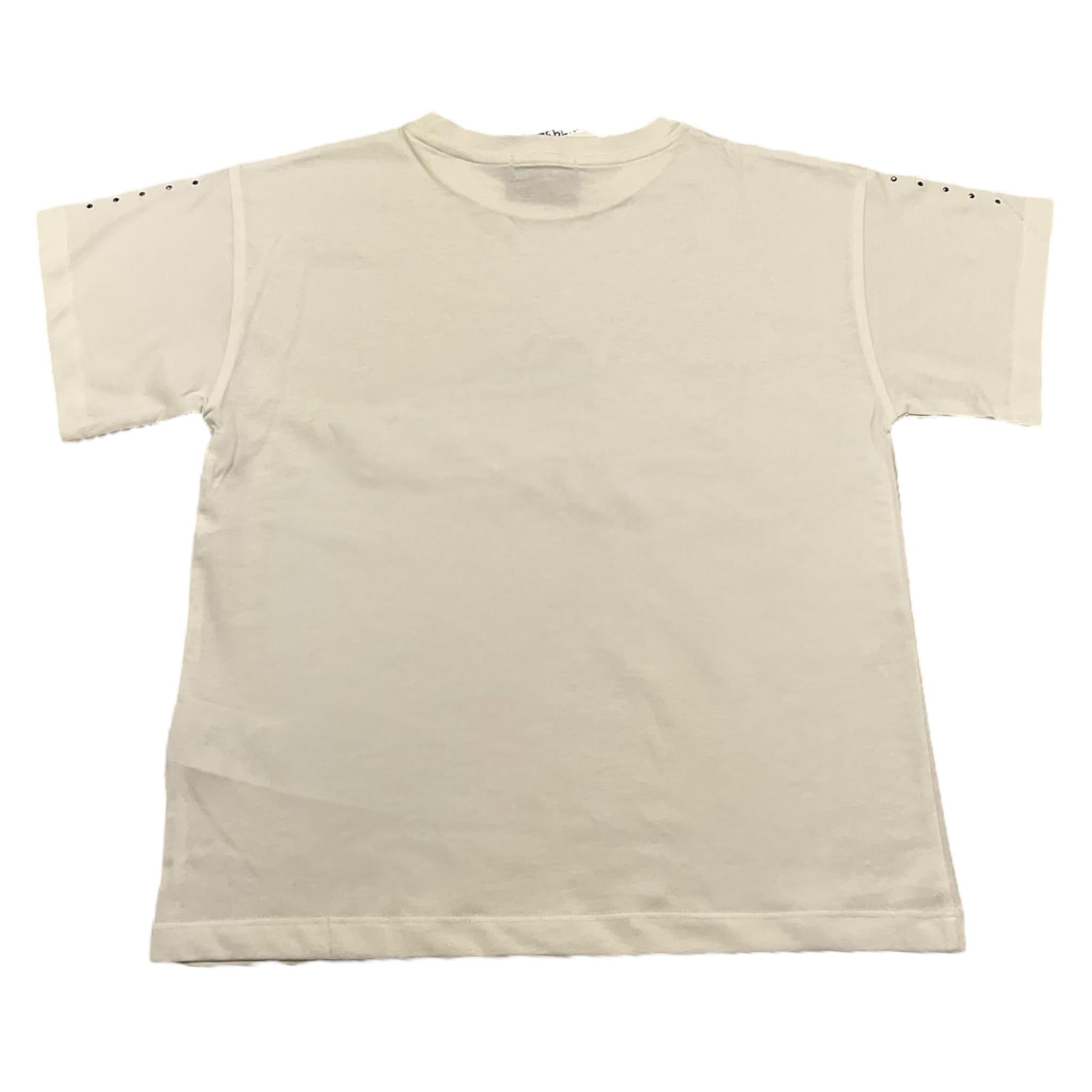 ICEBERG t-shirt girocollo tinta unita cn brillantini Bianco per Bambina TSICE5361J BIANCO ICEBERG 