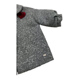 LE BEBE' cappotto tinta unita paillettato Grigio per Neonata LBG6075 GRIGIO LE BEBE' 