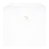 Dou Dou T-Shirt Girocollo Tinta Unita per Bambina DW8P41 BIANCO DOU DOU 