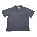 Zhoe & Tobiah Polo Mezza Manica Tinta Unita per Neonato BSE18MN GRIGIO ZHOE & TOBIAH 