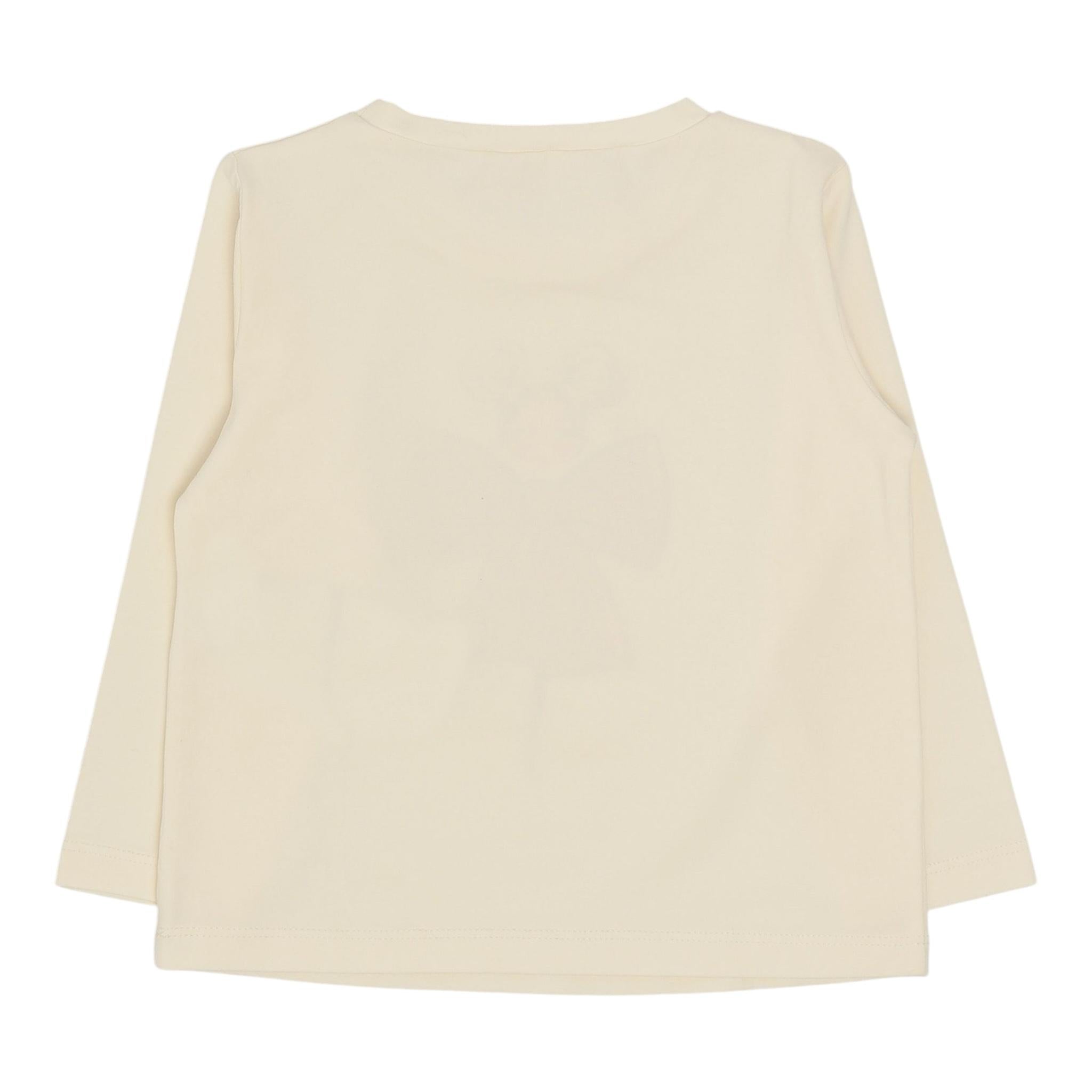 LIU JO shirt girocollo tinta unita con brillantini Panna per Neonata KF4028 PANNA LIU JO 