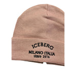 ICEBERG cappello tinta unita con logo Rosa per Bambina CAICE5304J ROSA ICEBERG 