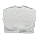 Refrigiwear T-Shirt Girocollo Tinta Unita con Stampa per Bambina 301TRFJS25 BIANCO REFRIGIWEAR 