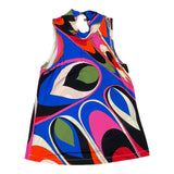 Emilio Pucci Multicolor Multicolor Sleeveless Top For Girls