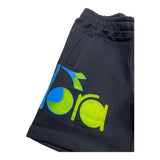 Diadora Bermuda Tinta Unita con Logo per Neonato S4DIBBBE075 NERO DIADORA 