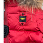 BLAUER giubbino tinta unita con zip e cappuccio Rosso per Neonato 23WBBXC02296 ROSSO BLAUER 