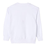 Maison Margiela Felpa Tinta Unita Girocollo con Stampa per Bambino M60796 BIANCO MAISON MARGIELA 