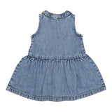Diesel Abito Giromanica In Denim Tinta Unita per Neonata K00597 BLU DIESEL 