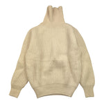 JURTA maglia collo alto tinta unita Panna per Bambina RE4K PANNA JURTA 