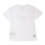 Trussardi T-Shirt Girocollo Tinta Unita con Stampa per Neonato TBP25043TSN BIANCO TRUSSARDI 