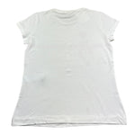 Monnalisa T-Shirt Girocollo Tinta Unita con Stampa per Bambina 719601 BIANCO MONNALISA 