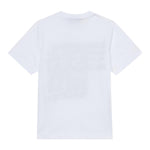 Dsquared2 T-Shirt Girocollo Tinta Unita con Stampa per Bambino 2DQ2801 BIANCO DSQUARED2 