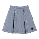Max&Co. Gonna Bicolore con Fantasia A Righe per Bambina MX0114 BIANCO/AZZURRO MAX&Co. 
