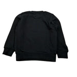 N°21 Felpa Girocollo tinta unita con Stampa Nero per Bambino N21435N0033 NERO N°21 