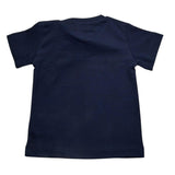 Cesare Paciotti T-Shirt Gitocollo Tinta Unita con Stampa per Neonato TSP0104N BLU CESARE PACIOTTI 