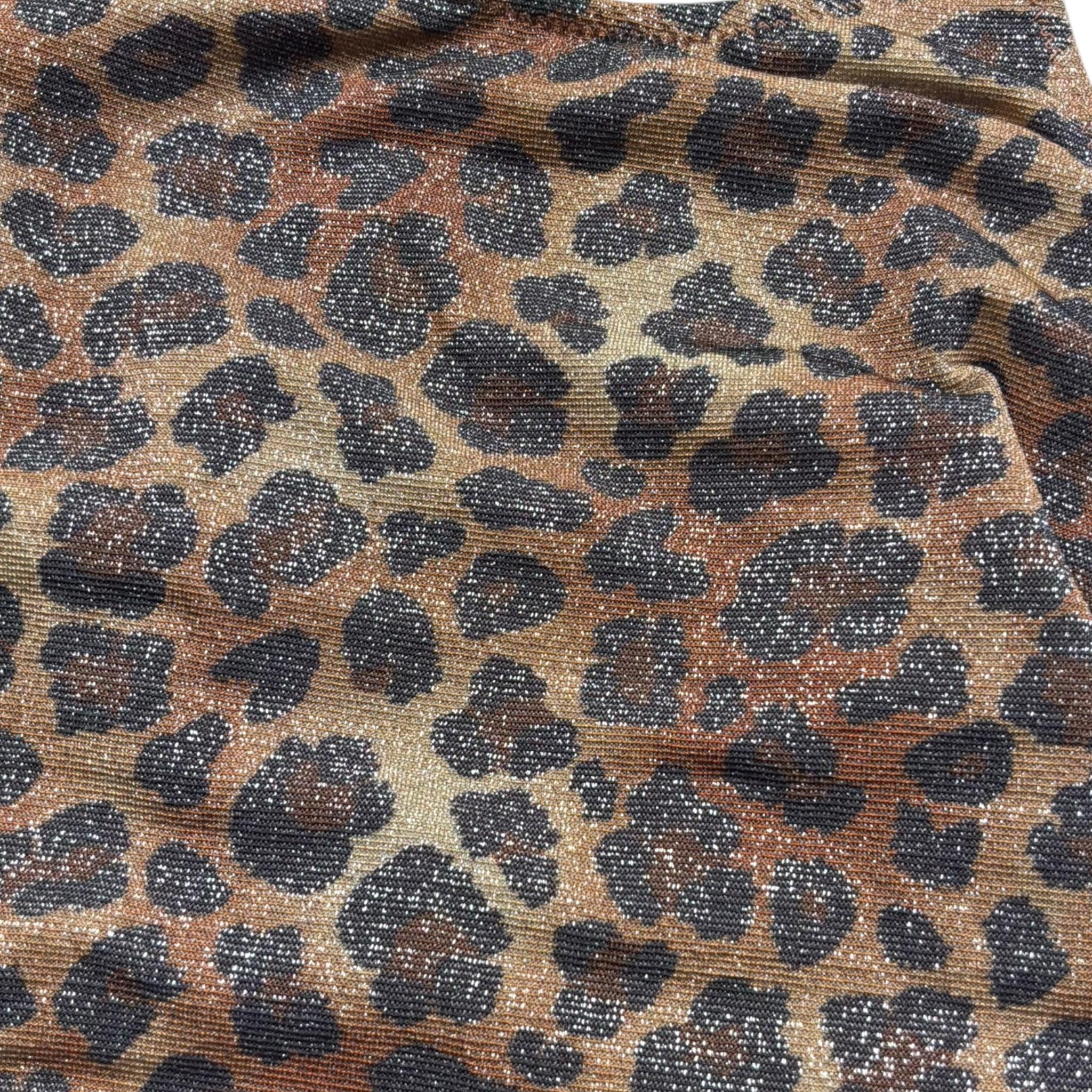 Saint Barth Costume Intero con Fantasia Maculata per Neonata CEC0005N MARRONE SAINT BARTH 
