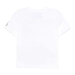 Iceberg T-Shirt Girocollo Tinta Unita con Stampe In Contrasto per Bambino TSICE5102BX BIANCO ICEBERG 