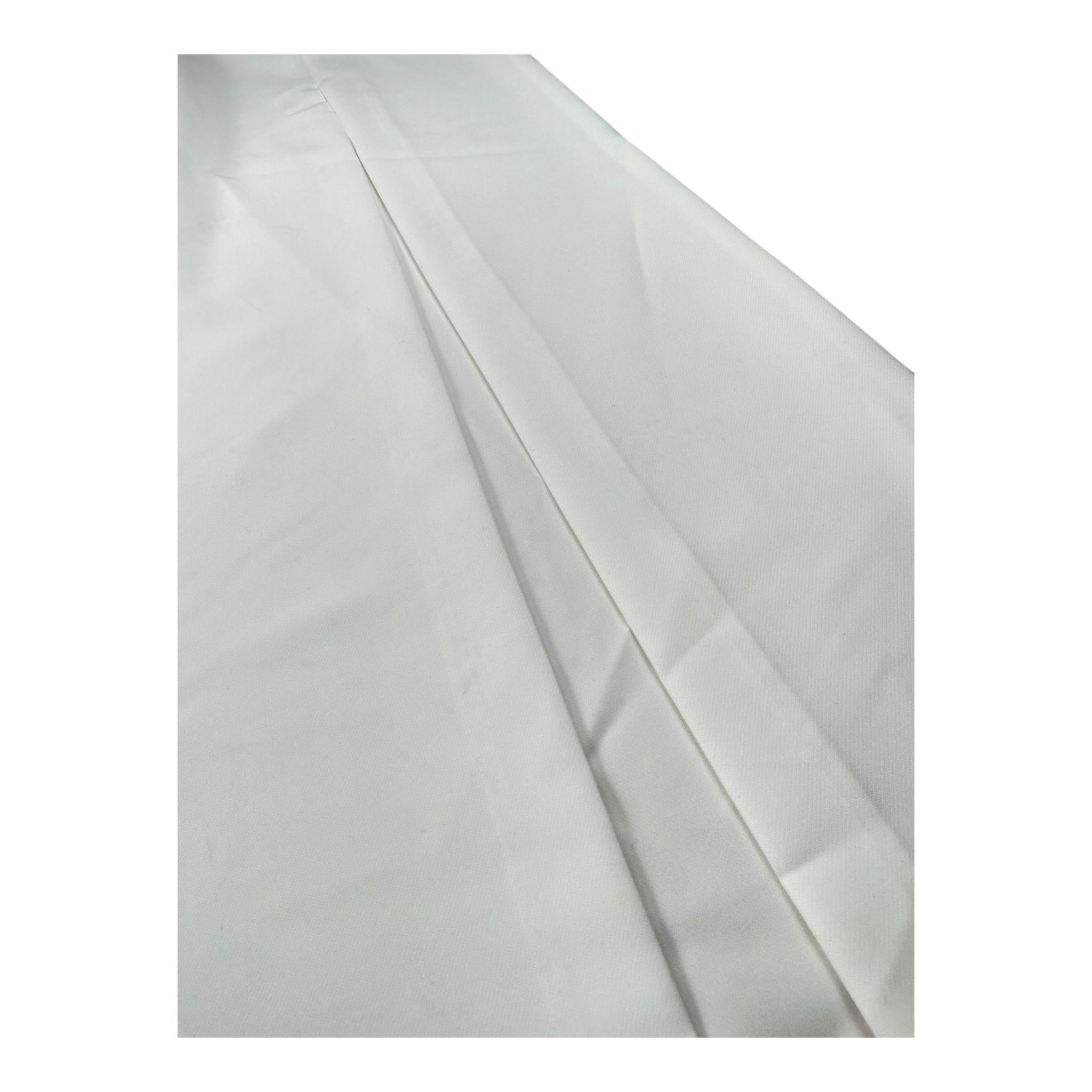 Fun & Fun Pantalone Tinta Unita Modello A Palazzo per Bambina FNCJPT01074XX BIANCO FUN & FUN 