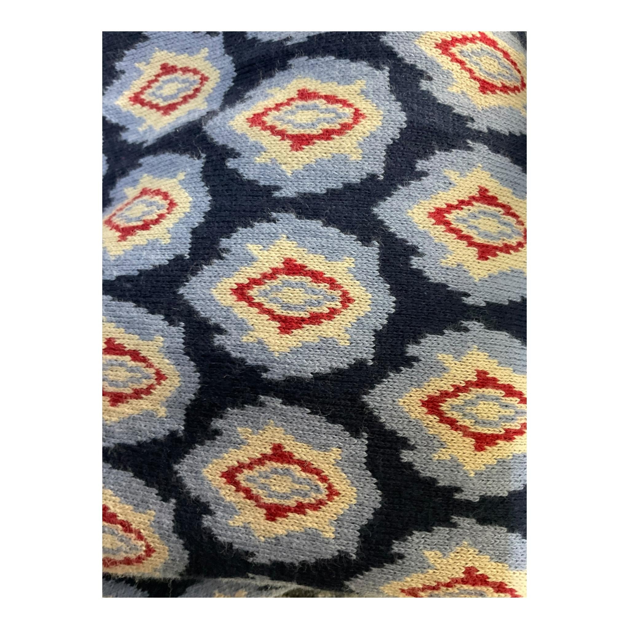 ETRO gonna tinta unita con fantasia Blu per Bambina GV7A30 BLU ETRO 