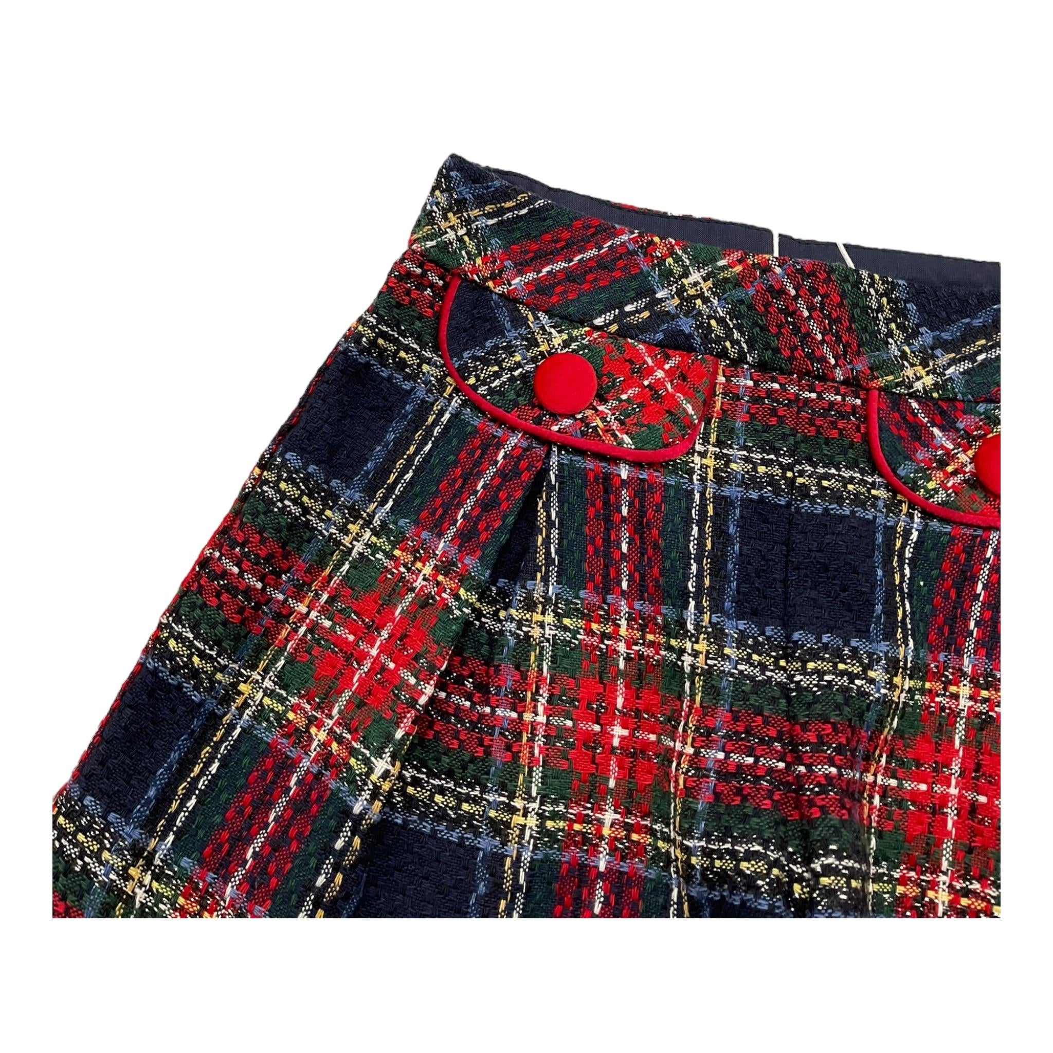 MAYORAL short stampa fantasia con girovita regolabile Blu per Bambina 4217X BLU MAYORAL 